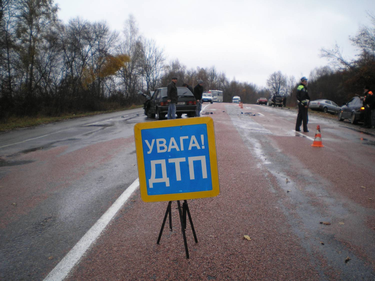 Винницкий депутат попал в аварю