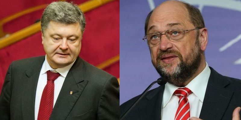 Петр Порошенко встретился с Президентом Европейского парламента. ВИДЕО