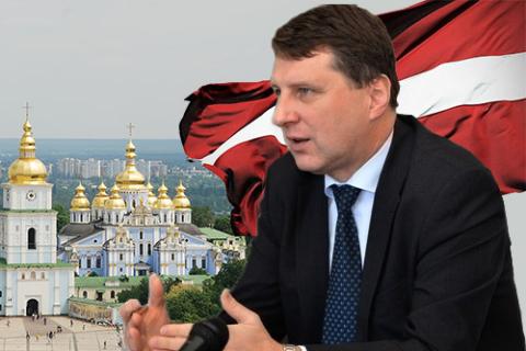 Завтра с официальным визитом Украину посетит президент Латвии