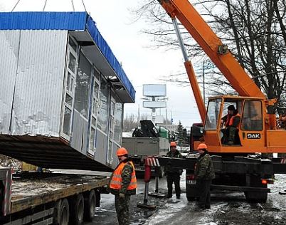 За два года в Киеве убрали более 7 тыс. незаконных временных сооружений