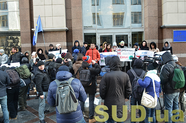 Митинг с требованиями о расширении полномочий Общественного совета добросовестности 07.12.2016